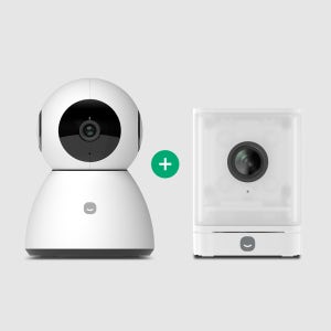 [ORIGINAL&NEW G2 1+1 교차구성] 헤이홈 스마트 홈카메라 홈캠 홈CCTV 3MP Pro G2&4mp