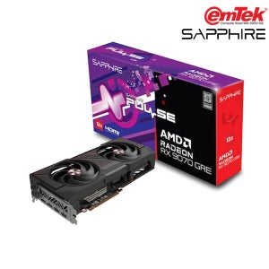 SAPPHIRE 라데온 RX 9070 GRE PULSE OC D6 12GB 그래픽카드 VGA