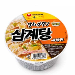 일본 편의점 농심 삼계탕 사발면 85g