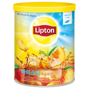 립톤 아이스티 대용량 사무실 탕비실 분말 파우더 복숭아, 1.5kg, 1개