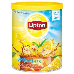 립톤 아이스티 대용량 사무실 탕비실 분말 파우더 레몬, 1.5kg, 1개
