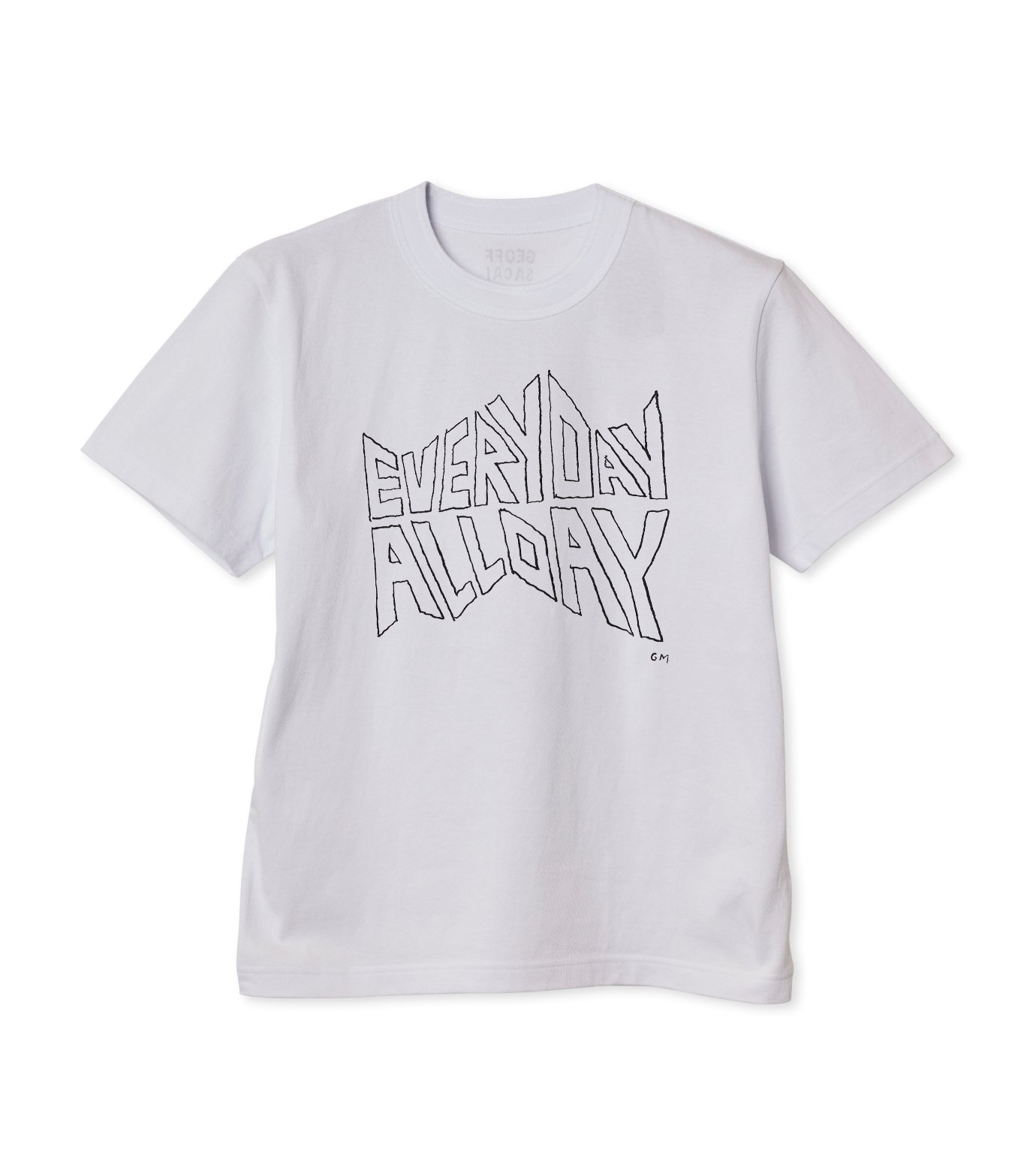 사카이sacai 프린트 반팔 티셔츠 geoff sacai Print T-Shirt