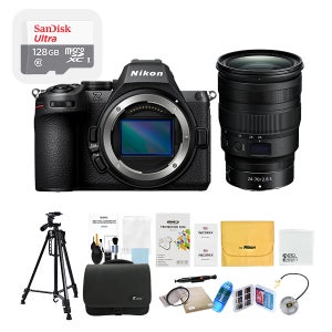 니콘정품 Z5II 24-70mm f/2.8 S KIT 풀프레임 미러리스 카메라 128GB 고급13종풀패키지