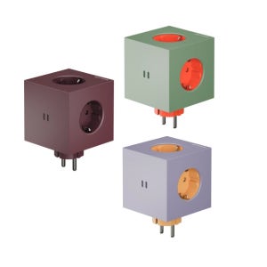 아볼트 Square 바우하우스 아카이브 USB-C 30W 큐브 고용량멀티탭 4000W