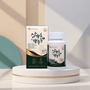 삼백초 맥문동 효능 환절기건강 목관리 기관지 목에좋은 도라지 배농축 분말 60정, 1개