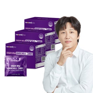 내츄럴플러스 데일리 버닝 파라다이스 그레인 30정, 3개