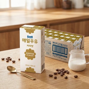 매일우유 커피, 200ml, 24개