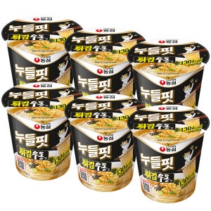 누들핏 튀김우동, 35.5g, 6개