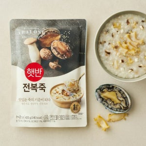 햇반 전복죽, 420g, 10개