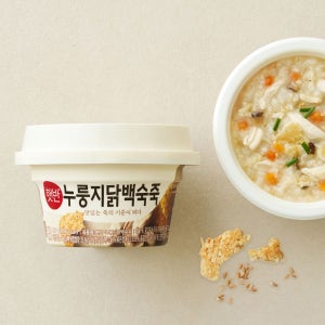 햇반 누룽지 닭백숙죽, 267g, 24개