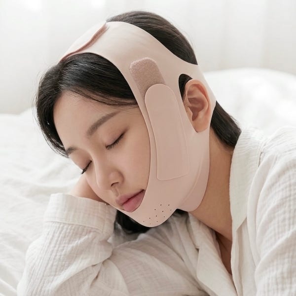 디오은 입벌림 코골이 방지 밴드 기구 양악기 입막음 턱 고정 수면 코 호흡 이갈이