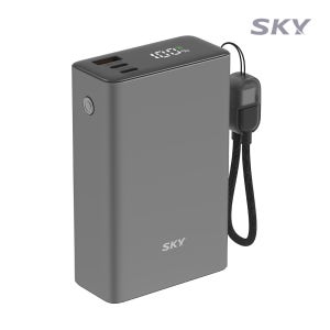 스카이 필 솔리드 반고체 세이프 20000mAh 22.5W 보조배터리 그레이