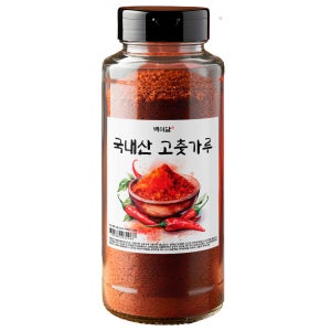 백미담 국산 고춧가루 굵은가루 김치용 350g, 1개