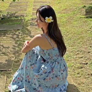 루아나 플라워 휴양지 동남아 베트남 나트랑 여행용 바캉스 비치 원피스