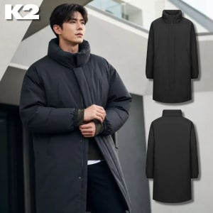 K2 씬에어 롱패딩 남녀공용 덕다운 방풍 겨울 패딩 점퍼