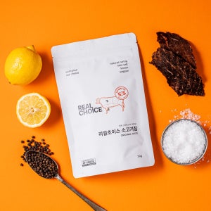 [N배송]리얼 스테이크 마블링 소고기칩 고단백 비프칩 육포 간식 30g, 1개