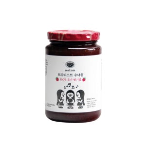 트라피스트 유기농 과일잼 딸기잼, 410g, 1개