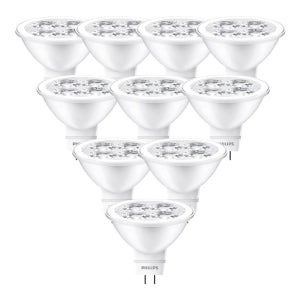 필립스 매립등 Essential LED Spot MR16 5W, 전구색, 10개