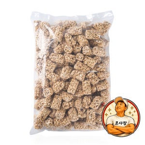 밀보리가락 1kg 업소용 보리과자 옛날과자 뻥튀기