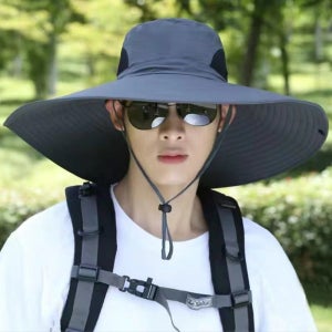 챙넓은 사파리모자 남자 낚시 등산 햇빛차단 여름 모자