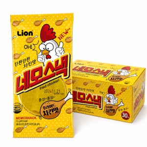 네모스낵 후라이드 치킨맛 13gX30개입 단짠단짠 닭다리 간식 과자