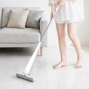 리본 프리미엄 PU 펄프 밀대걸레 자동탈수 물걸레청소기 물기제거 강아지 고양이 털청소