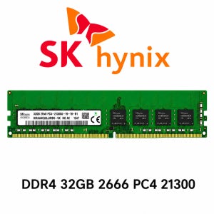SK하이닉스 데스크탑 메모리 DDR4 32GB 2666 PC4 21300 UDIMM