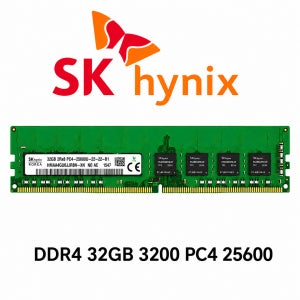 SK하이닉스 데스크탑 메모리 DDR4 32GB 3200 PC4 25600 UDIMM