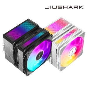지우샥 JIUSHARK JF500 Ruby ARGB 듀얼타워형 CPU 쿨러