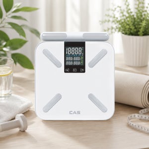 CAS 카스 EBFA-S4 팔전극형 스마트 체지방계 체성분 BMI 측정 블루투스 연동