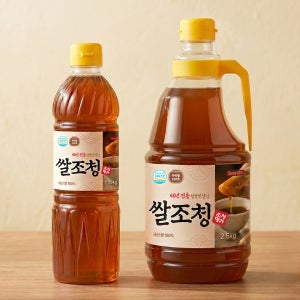 전통방식제조 국산 쌀조청 1.25kg,2.5kg 쌀엿 물엿 고추장재료