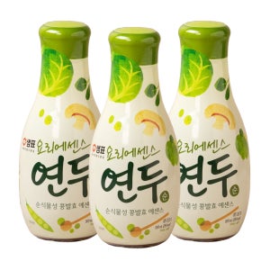 샘표 요리에센스 연두 순, 500ml, 3개