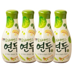샘표 요리에센스 연두 순, 500ml, 4개