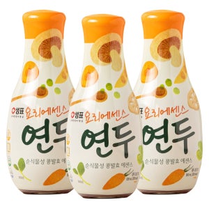 샘표 요리에센스 연두 오리지널, 500ml, 3개