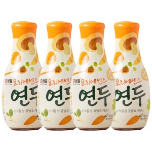 샘표 요리에센스 연두 오리지널, 500ml, 4개