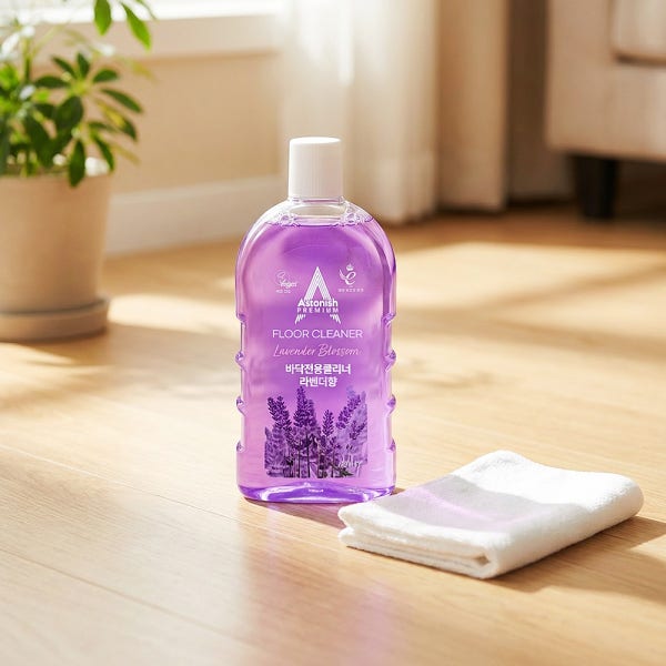 [본사] 아스토니쉬 바닥 클리너 500ml 광택 오염 물걸레 청소_라벤더
