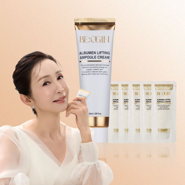 전인화의 비오진 알부민 리프팅 크림 단백질 트라넥삼산 저속노화