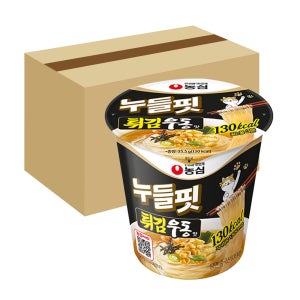 농심 누들핏 튀김우동맛, 35.5g, 8개