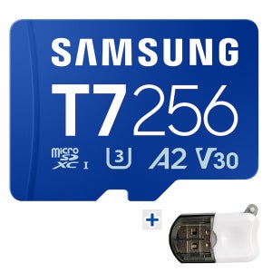 삼성 신제품 T7 마이크로 SD카드 256GB 블랙박스 갤럭시탭 빌트인캠2 플러스 메모리