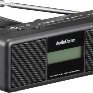 핸드 크랭크 라디오 수동 재난라디오 랜턴 OHM AudioComm RAD-M799N