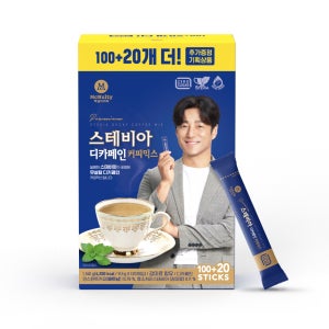 맥널티 디카페인 스테비아 제로슈가 커피믹스 100+20개입 (총 120스틱)