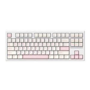 프리플로우 archon AK45 BASIC 유무선 기계식 키보드 핑크블라썸, 에그스톤축