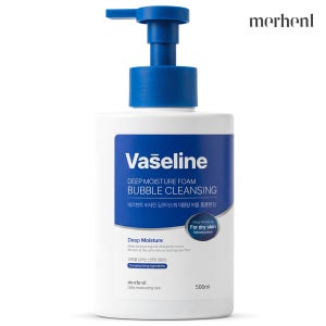 메르헨트 바세린 대용량 폼클렌징 500ml 버블 약알칼리 세안제 거품 저자극