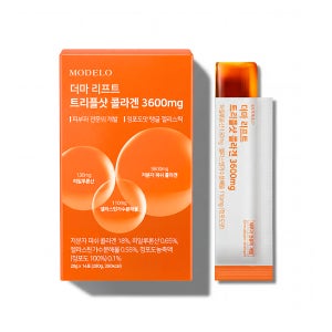 모델로 초저분자 300 달톤 먹는 고함량 어린 피쉬 콜라겐 젤리 20g x 14포
