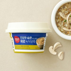 햇반 파로 녹두닭죽, 265g, 10개