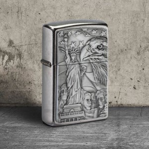 ZIPPO 지포 46932 아메리카 아이콘 엠블럼