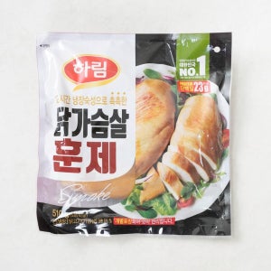 메가마트 하림 하얀속살 닭가슴살 훈제 510g