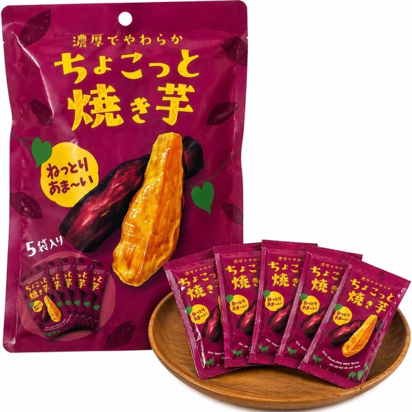 쵸콧토 야끼이모 일본 고구마 말랭이 부드러운 달콤한맛 35g 5개