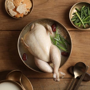 직접 누룽지삼계탕 1kg 삼계탕 닭백숙 초복 중복 복날 보양식 간편식 실온보관 레토르트