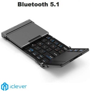 아이클레버 iClever 터치패드 접이식 블루투스키보드 BK08